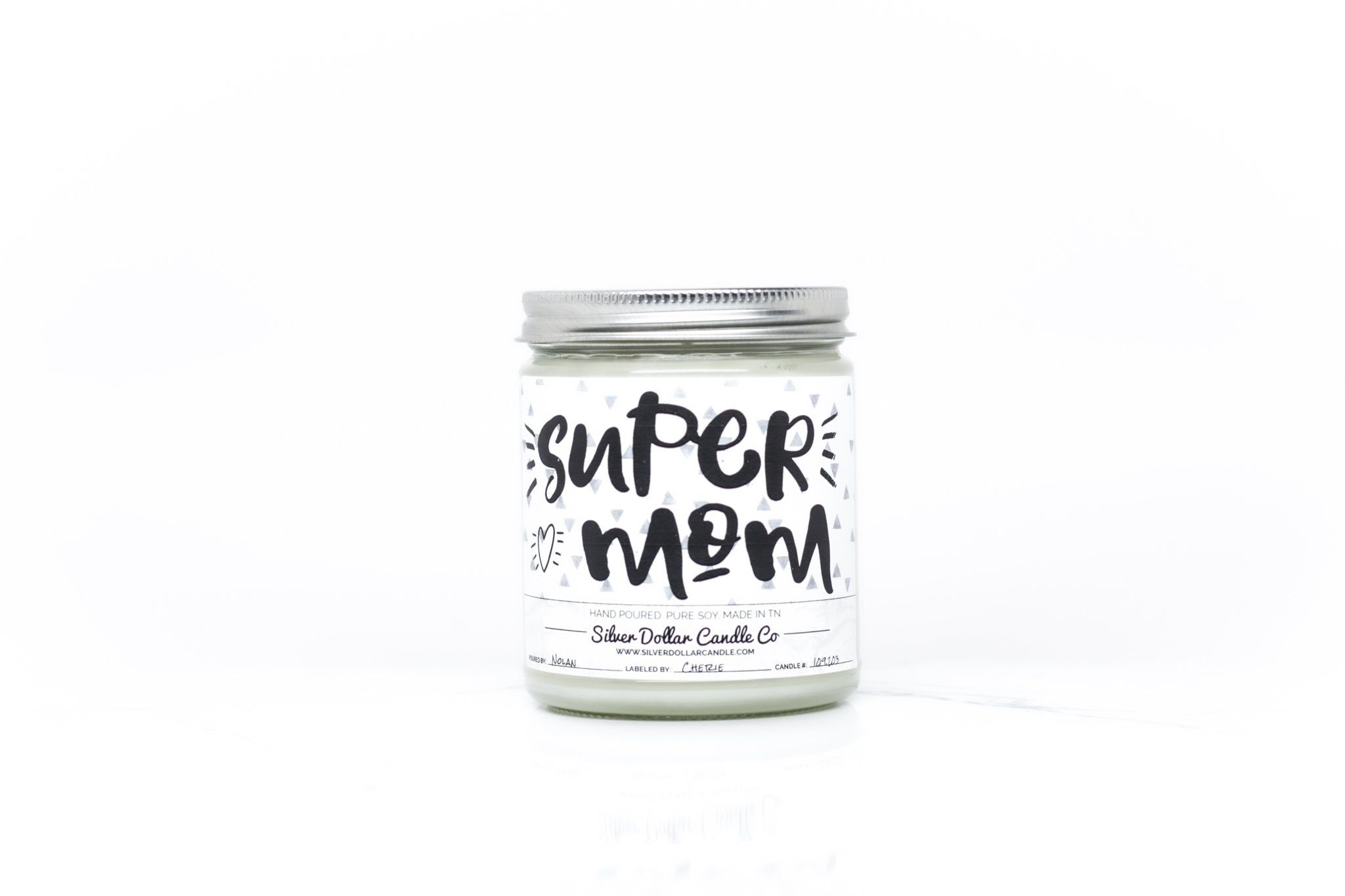 Super Mom! Candle - Mom/Mother's Day Candle - 9/16oz 100% All-Natural